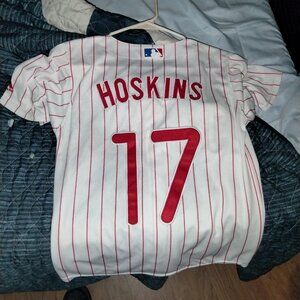 Official "Hoskins" Philadelphia Phillies Jersey Number 17